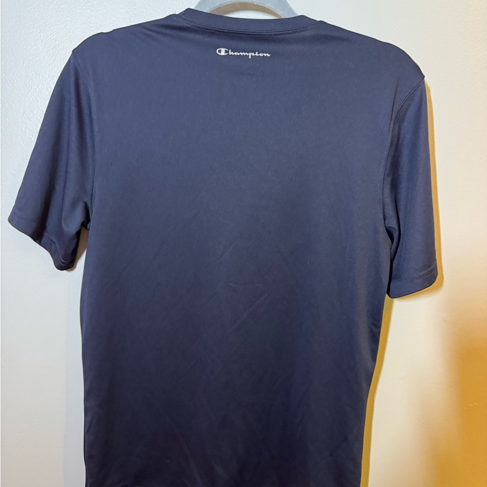 Champions Men's Navy Short Sleeve Tee - Picture 2 of 2